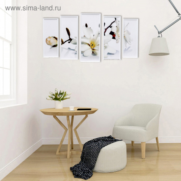 Картина модульная " " 61*111 см (2-23х55; 2-20х50; 25х61)/4913751