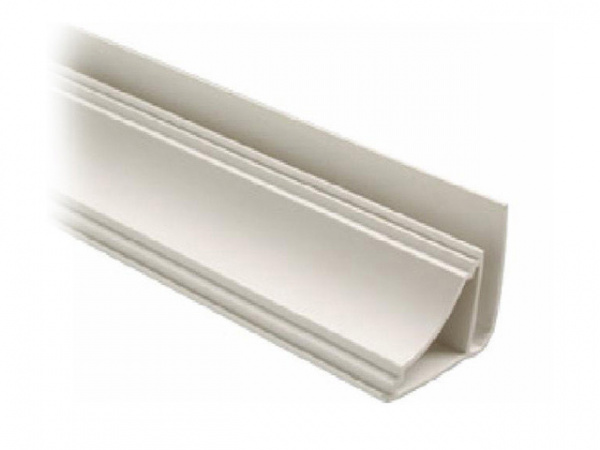Профиль ПВХ галтель 8-10мм (плинтус) 3м.
