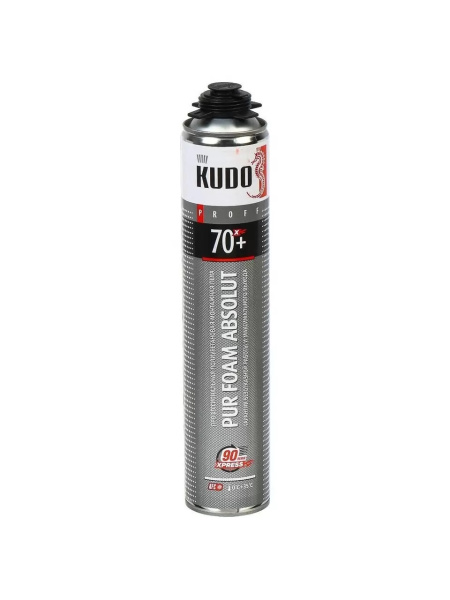 Пена полиуретановая монтажная KUDO ABSOLUT XPRESS 70+ (1000 мл)/KUPP10SX70+