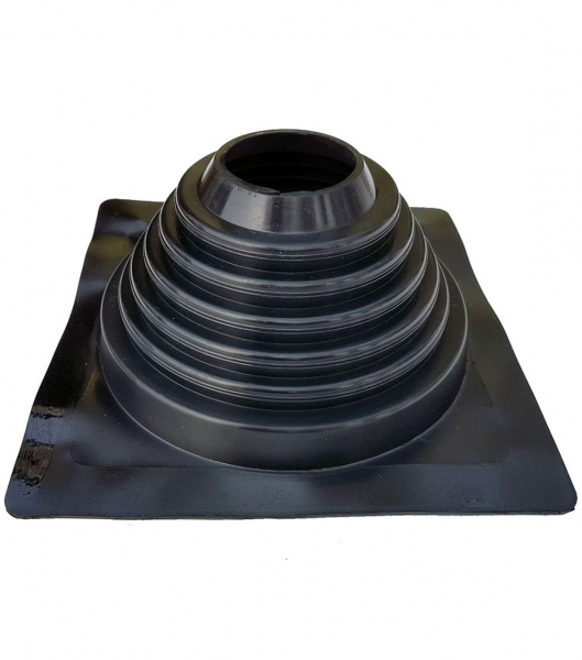 Фланец Мастер Флеш черный прямой 178-330мм