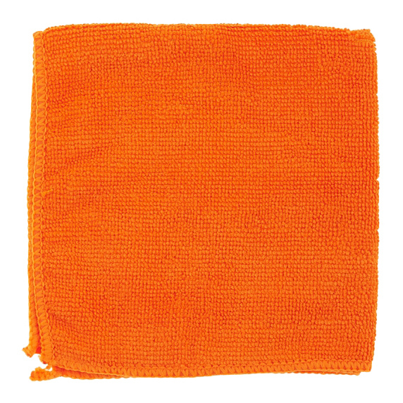 Салфетка универсальная из микрофибры оранжевая 300*300 мм/923015