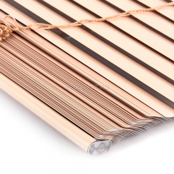 Жалюзи горизонтальные персик 70х160см 