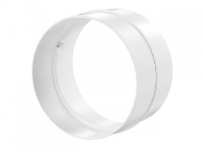 Соединитель круглых воздуховодов D125 12,5СКП