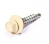 Саморез кровельный слоновая кость 4,8х35 (1015)