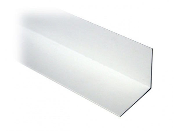 Угол пластиковый Е60 белый 2,70м