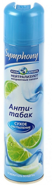 Освежитель воздуха SYMPHONY 300мл Антитабак