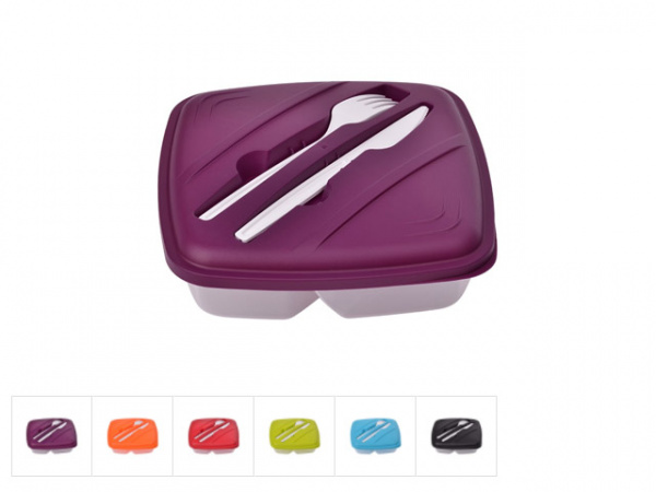 Контейнер Easy Lunch (Легкий обед) 19,5х19,5 см для пищ. продуктов, DRINA (10388)