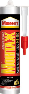 Жидкие гвозди МОНТАЖ СУПЕРСИЛЬНЫЙ+  400гр МВ-100 1079437
