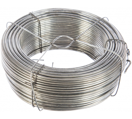 Проволока стальная, оцинкованная 2,0 мм, длина 50 м/47756