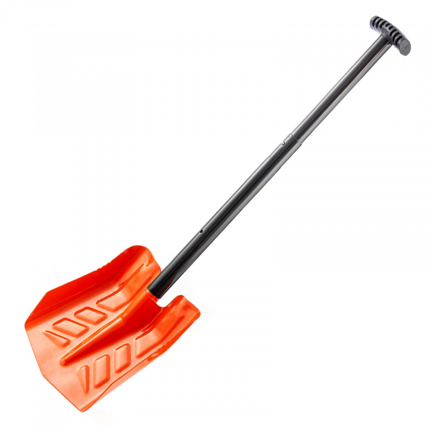 Лопата для уборки снега стальная, 260х290х660-870 мм, стальной телескоп. черенок/61635