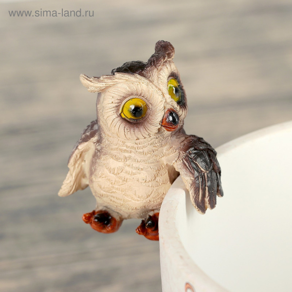 Фигурка для цветочного горшка "Сова"	1262276