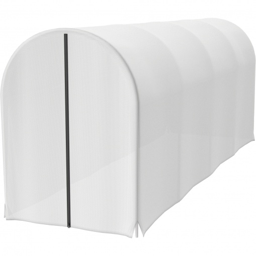 Парник с чехлом на молнии 500 х 110 см, СУФ 90 Palisad/63927