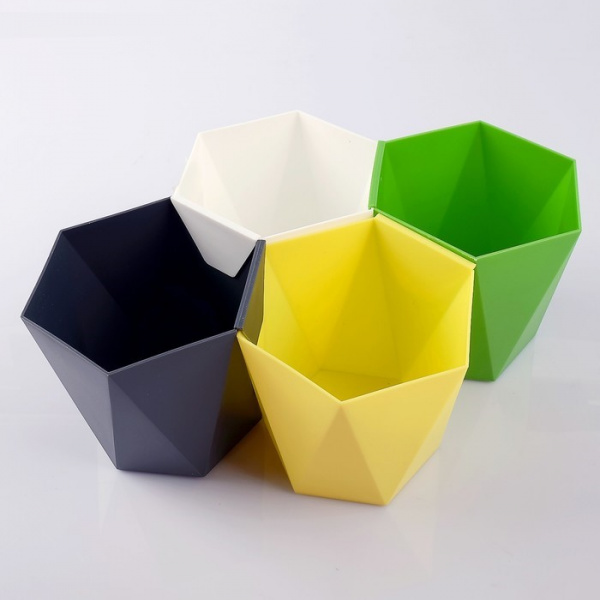 Кашпо «Пазл», 1 л, цвет МИКС /3277425