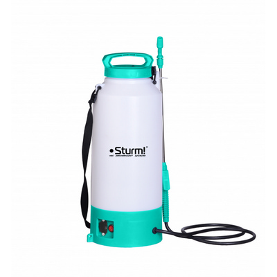 Опрыскиватель акк. 10л. "GS8210B" (Sturm) ранцевый, аккумуляторный 1,3 Ач, вес 3,4 кг./107836