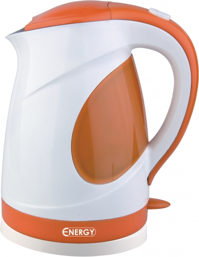 Чайник ENERGY E-204 (1.7л.) белый-оранжевый