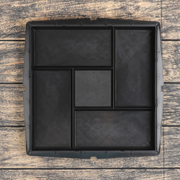 Форма для тротуарной плитки 32.5х32.5х3см "Калифорния" 1358802