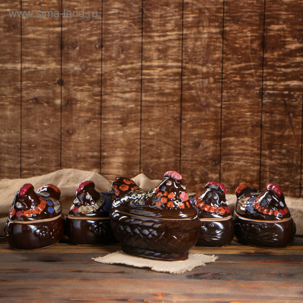 Набор супников "Курица" 1+4/2468781