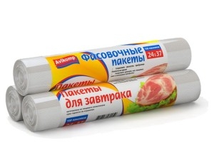 Пакеты фасовочные для завтрака (Авикомп) 24*37 100шт 