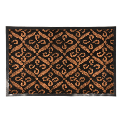 Коврик влаговпитывающий "Hall" 50*80см, коричневый/24076