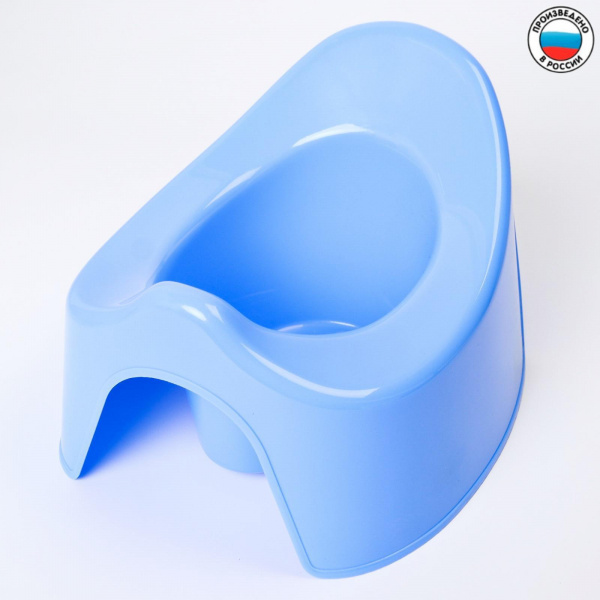 Горшок детский, цвет голубой 2187658