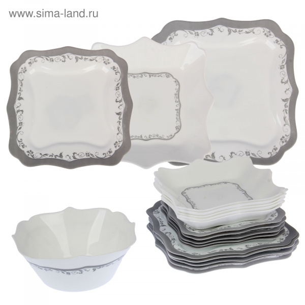 Сервиз столовый 19 пр. AUTHENTIC SILVER 2546734