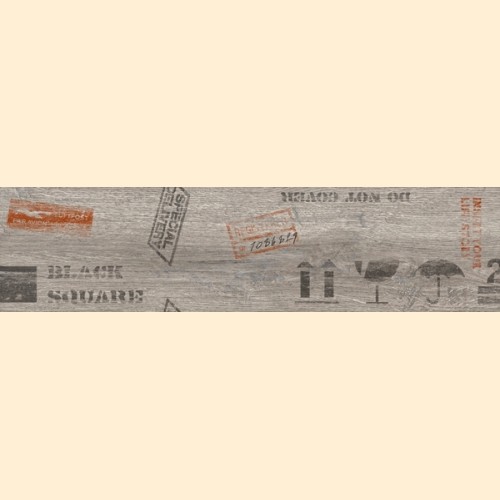 Керамогранит 150х600 SHERWOOD серый Декор Д62990