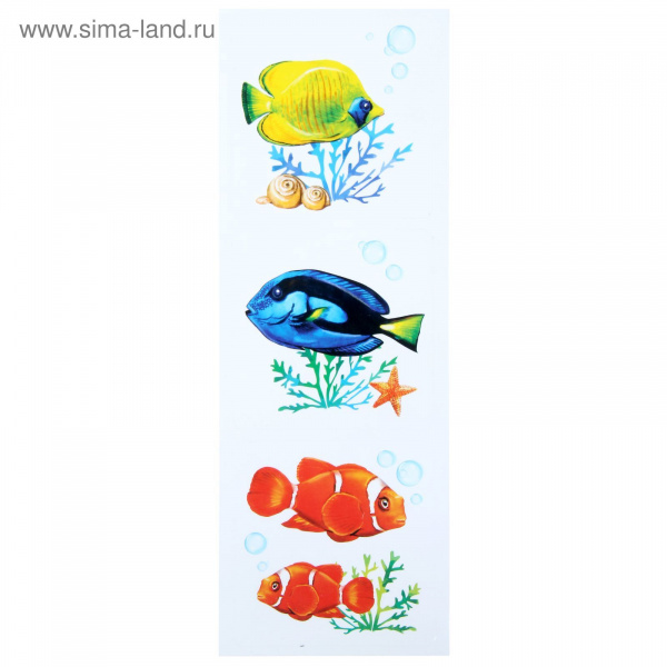 Наклейка "Рыбки" для кафельной плитки 1145097