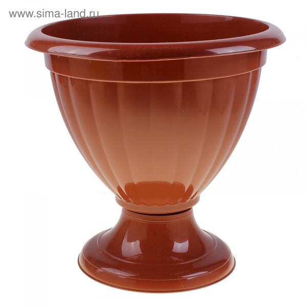 Вазон Жасмин 9л. корич. 631649