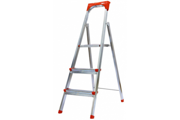 Стремянка, 3 ступени, алюминиевая, Сибртех/97713