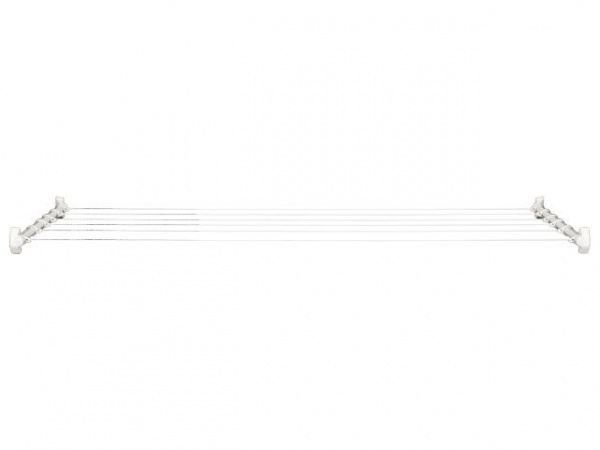 Сушилка для белья алюминиевая 0,6 м, с передвижными верёвками, PERFECTO LINEA (36-040600)