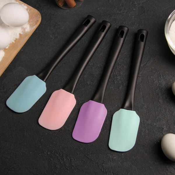 Лопатка «Контраст», 25,5 см, цвет МИКС/4716648