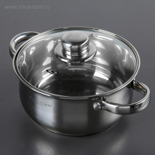 Кастрюля нерж. ГРЕТТА 2,2л  1049850