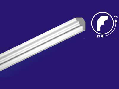 Плинтус потолочный С01/25 2м *200