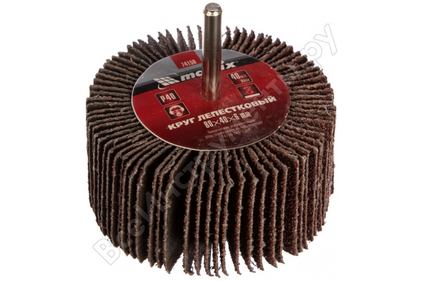Круг лепестковый  для дрели Р40 80х40х6мм 74150