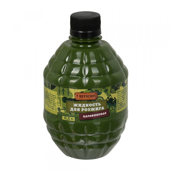 Жидкость для розжига 0,5 л Парафиновая/61036