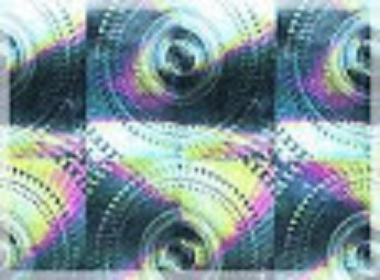 Пленка самоклеющаяся DELUXE (45х8) голография серебро 6004