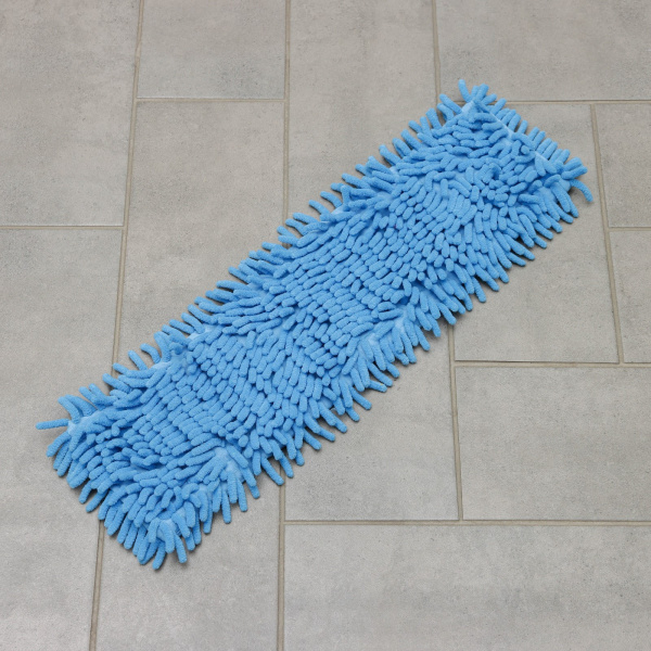 Насадка для плоской швабры, 60×12 см, микрофибра букля, 80 гр, цвет МИКС /5664892