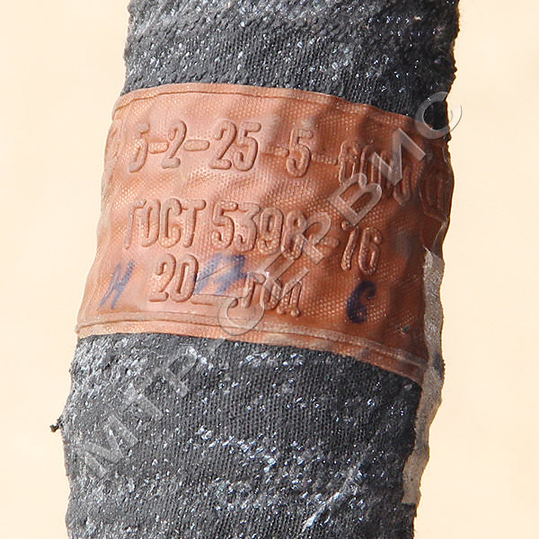 Рукав напорно-всасывающий ф25мм В-2-25-5 (ГОСТ 5398-76) (ОАО "СЗРТ") (бухта 10м)