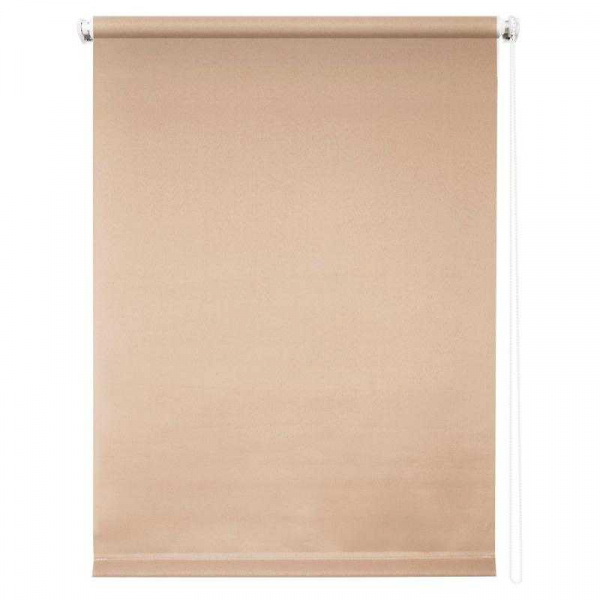 Рулонная штора Плайн какао 160х175 