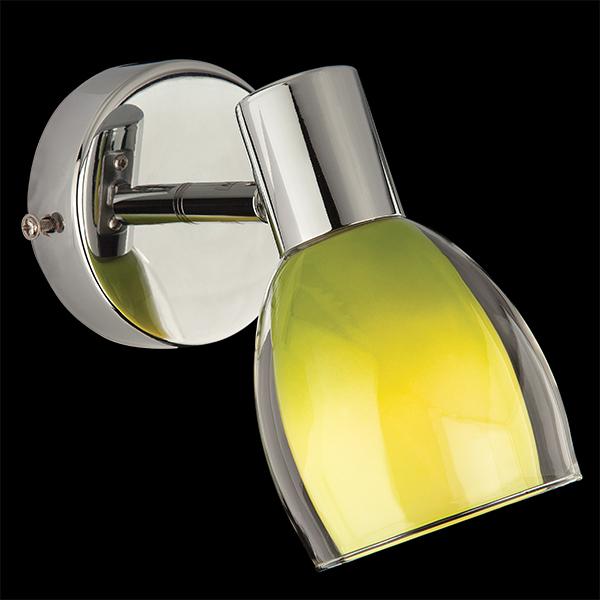 Светильник Оптима 2688/1 хром/зеленый