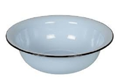 Таз 12л эмаль изумруд /84303