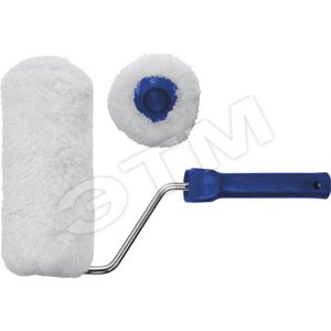 Валик шерсть, белый, Профи 47/87мм 180мм 02505