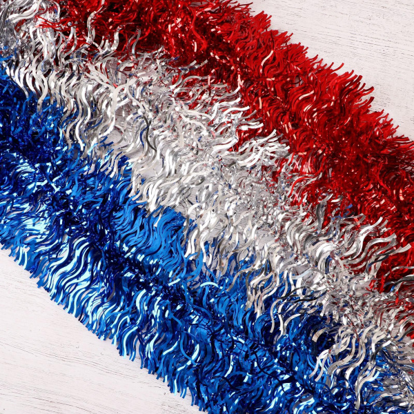 Мишура "Широкая" (волна, микс) /702634