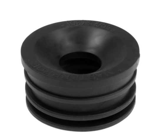 Манжета переходная MasterProf ИС.131604, d=50 х 25 мм, для канализационных труб, черная /9223625