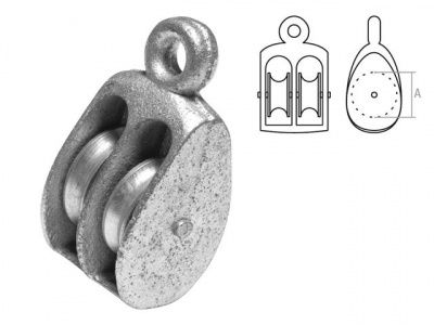 Блок двойной BK-Duplex металл 30 мм STARFIX/SMP-10872-1