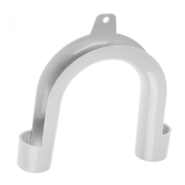 Скоба MasterProf, для фиксации изгиба шланга стиральной машины, пластиковая/5349794
