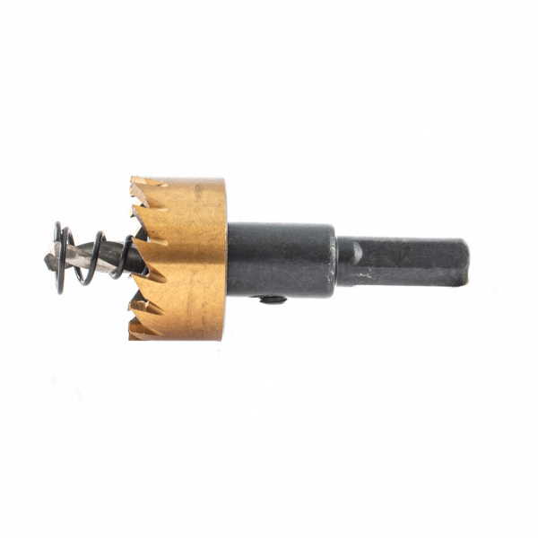 Коронка по металлу HSS, 25 мм, нитридтитановое покрытие/724104