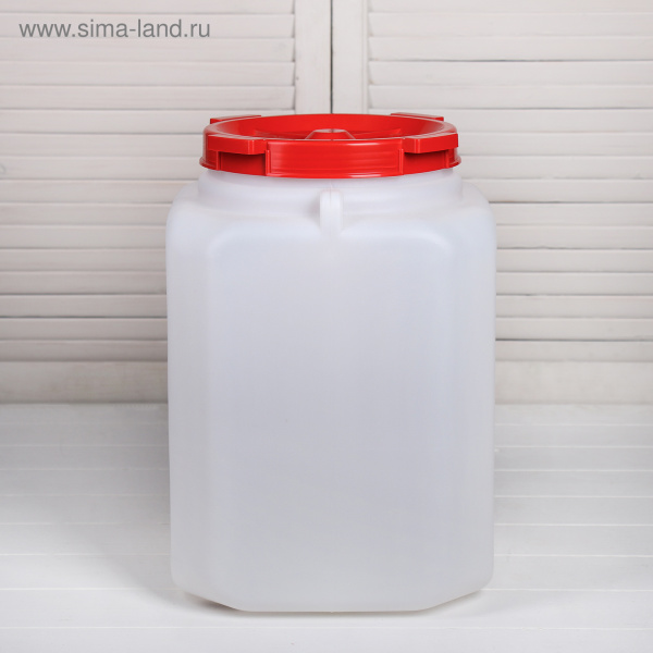Бочка пищевая, 30 л, горловина 21.5 см, с крышкой/2482178