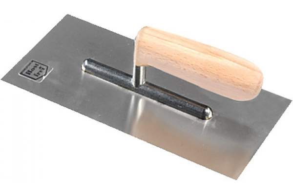 Нержавеющая кельма, деревянная ручка, 270x130 мм MASTER COLOR 30-2015