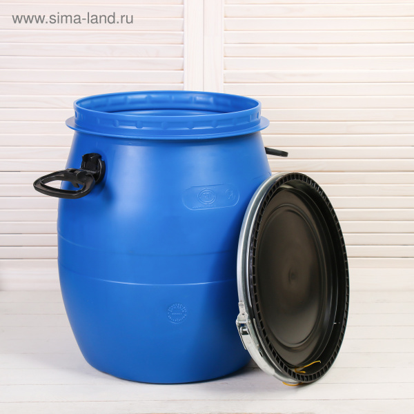 Бочка 48л синяя